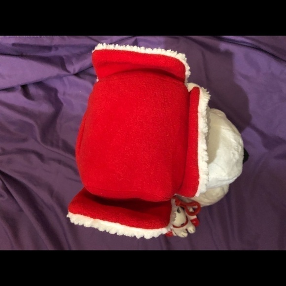 2015 Macy's Holiday Peanut's Snoopy Plush Stuffed Animal W/Sister Belle Clip 19” - Picture 12 of 12